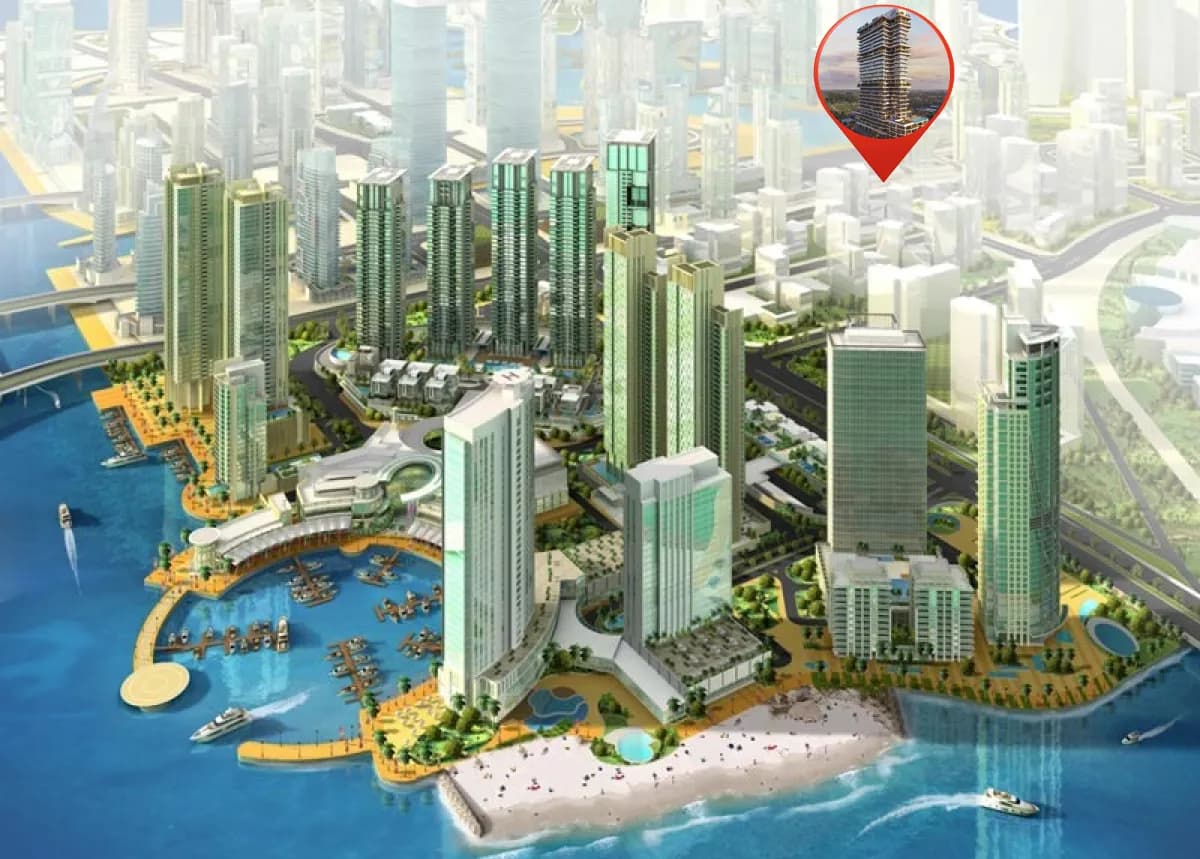 One Residence Al Reem Island masterplan, Abu Dhabi, Abu Dhabi