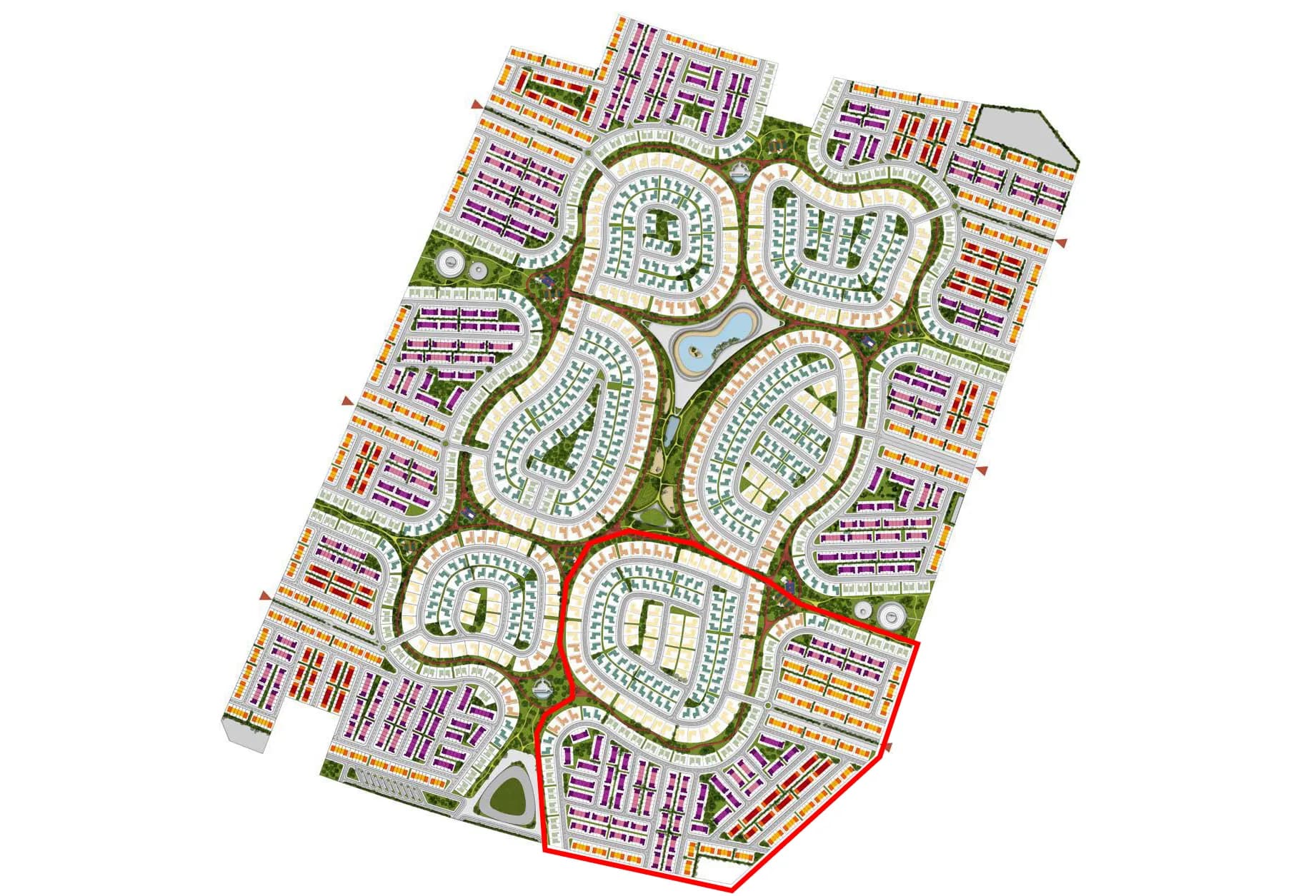 Masaar 3 Sedra masterplan, AL MENHAZ, Sharjah