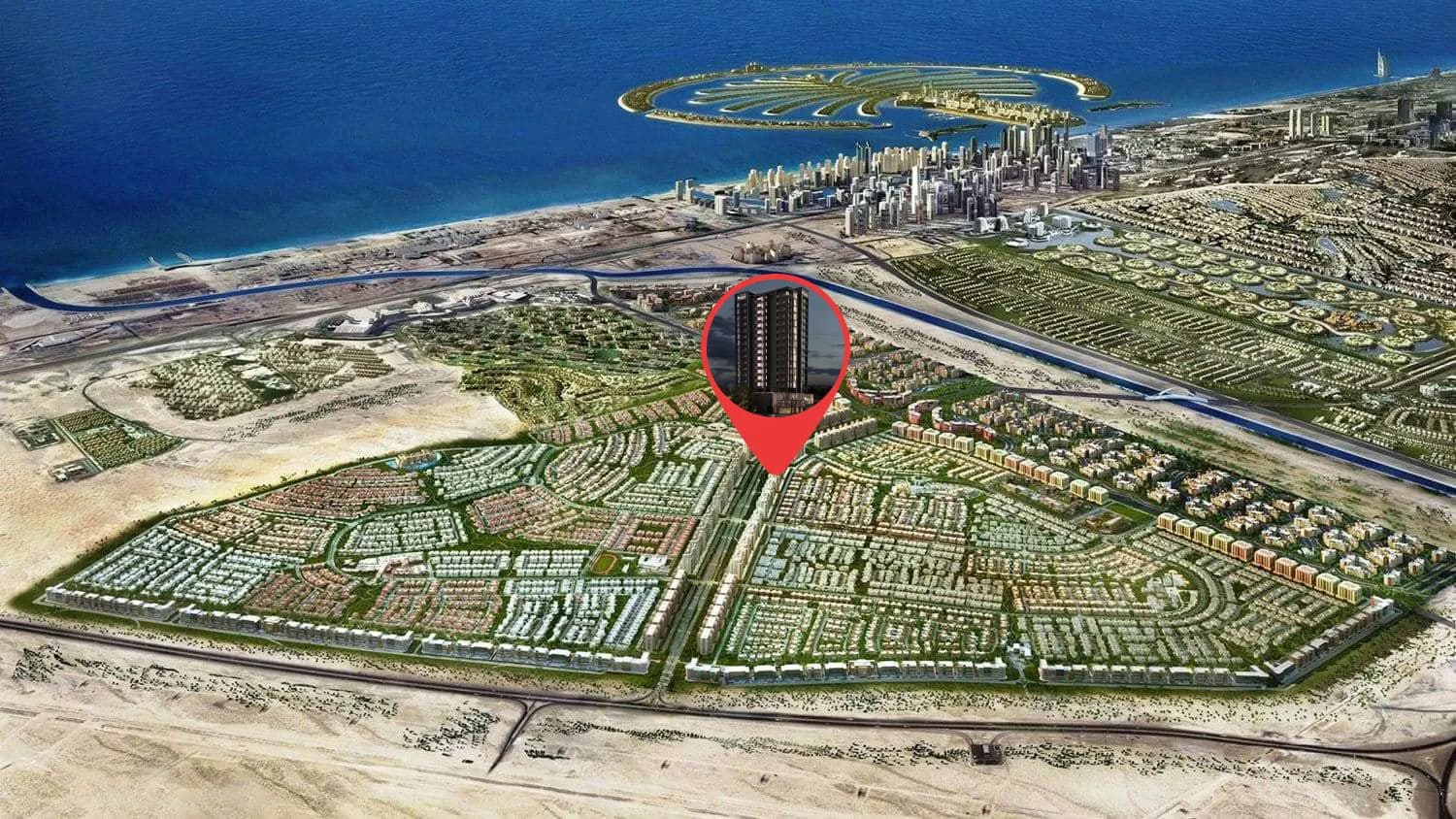 Kingdom Gate masterplan, Jabal Ali, Dubai