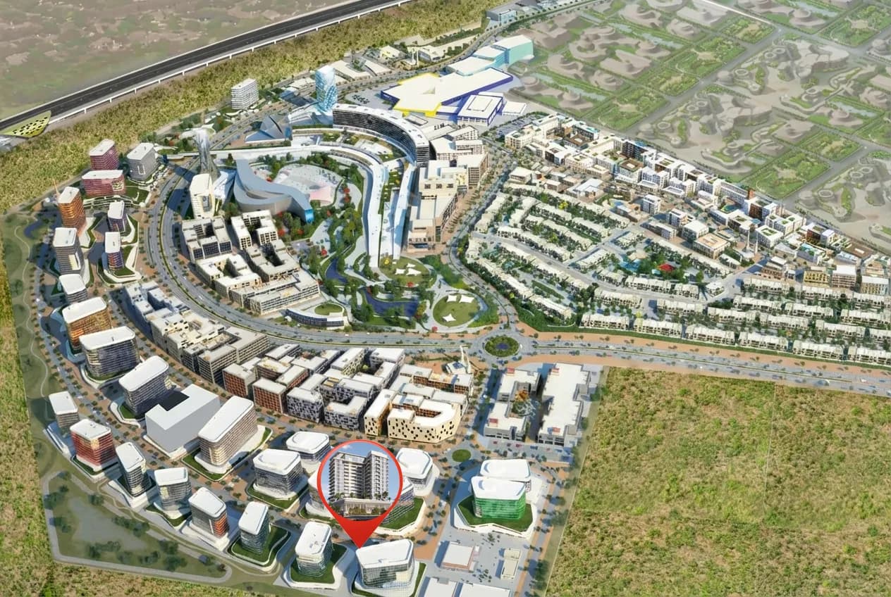 Omya Residence masterplan, Jebel Ali Village, Dubai