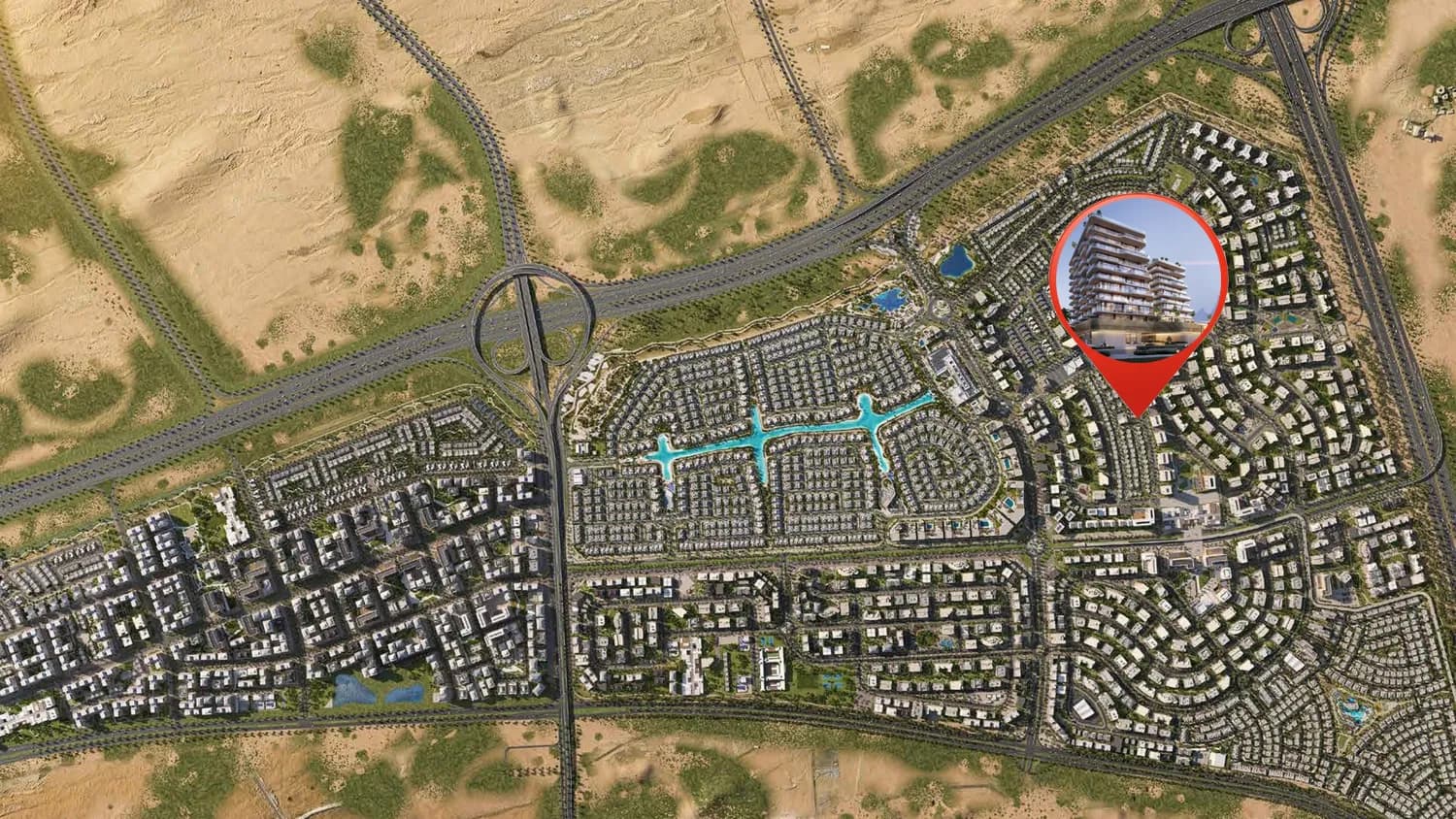 Marquis Horizon masterplan, Madinat Al Mataar, Dubai