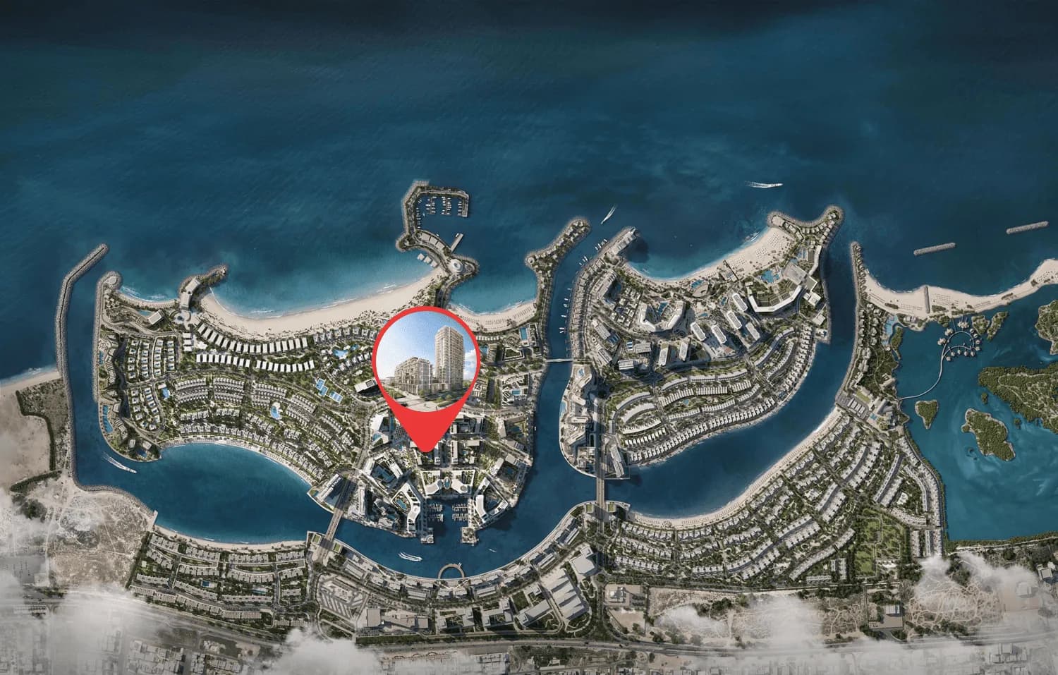 Nura masterplan, Mina Al arab, Ras al-Khaimah