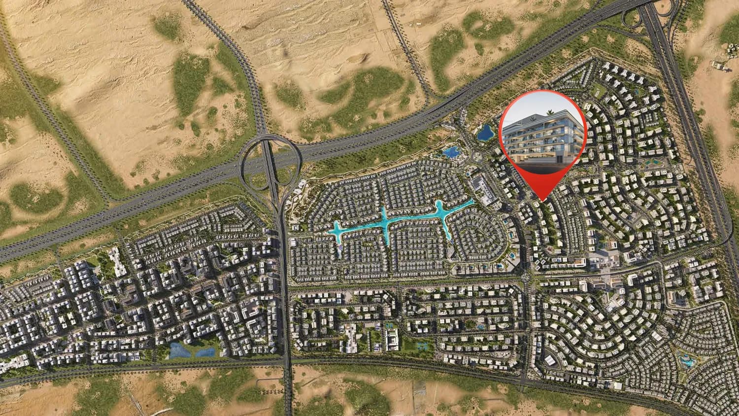 Divine Elements masterplan, Madinat Al Mataar, Dubai