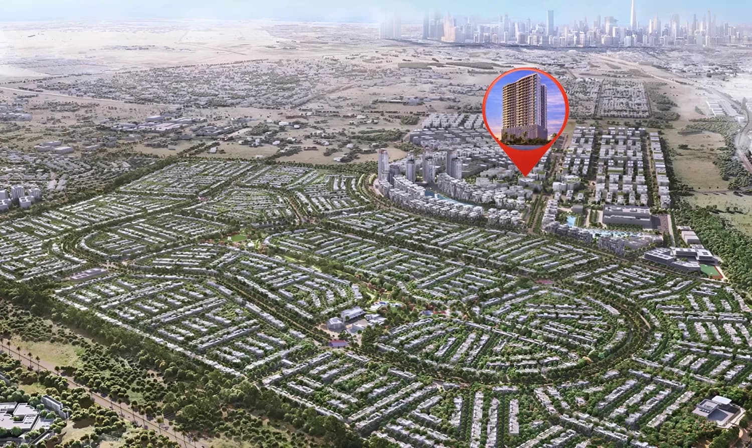 Green Field masterplan, Dubai International City, Dubai