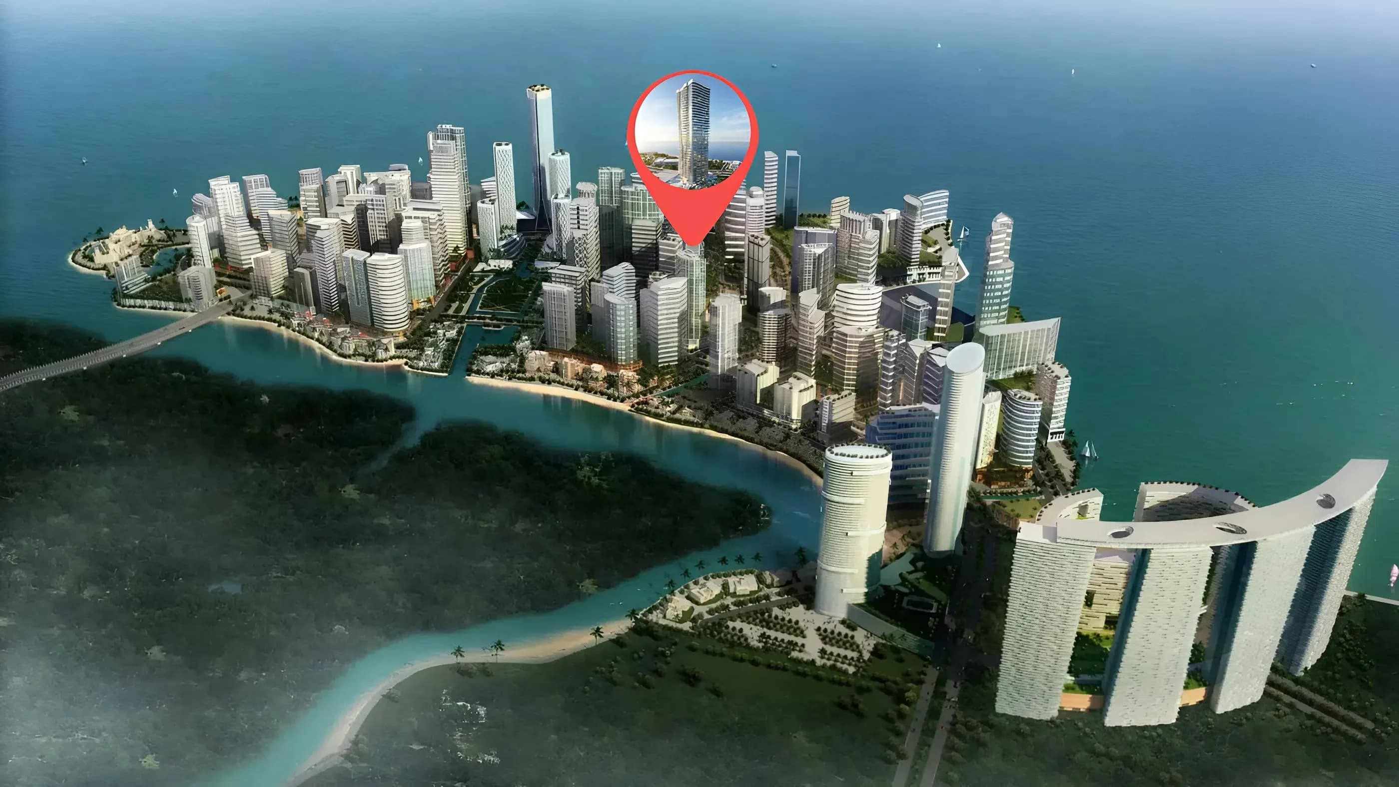 Radiant Waves masterplan, Abu Dhabi, Abu Dhabi