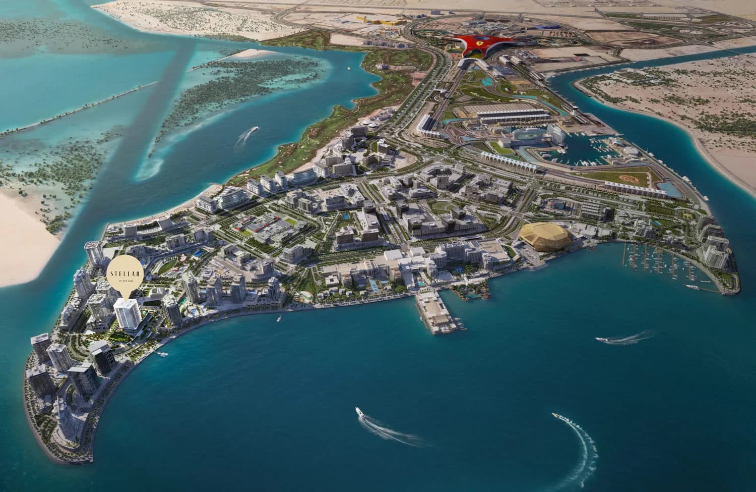 Stellar by Elie Saab masterplan, Abu Dhabi, Abu Dhabi