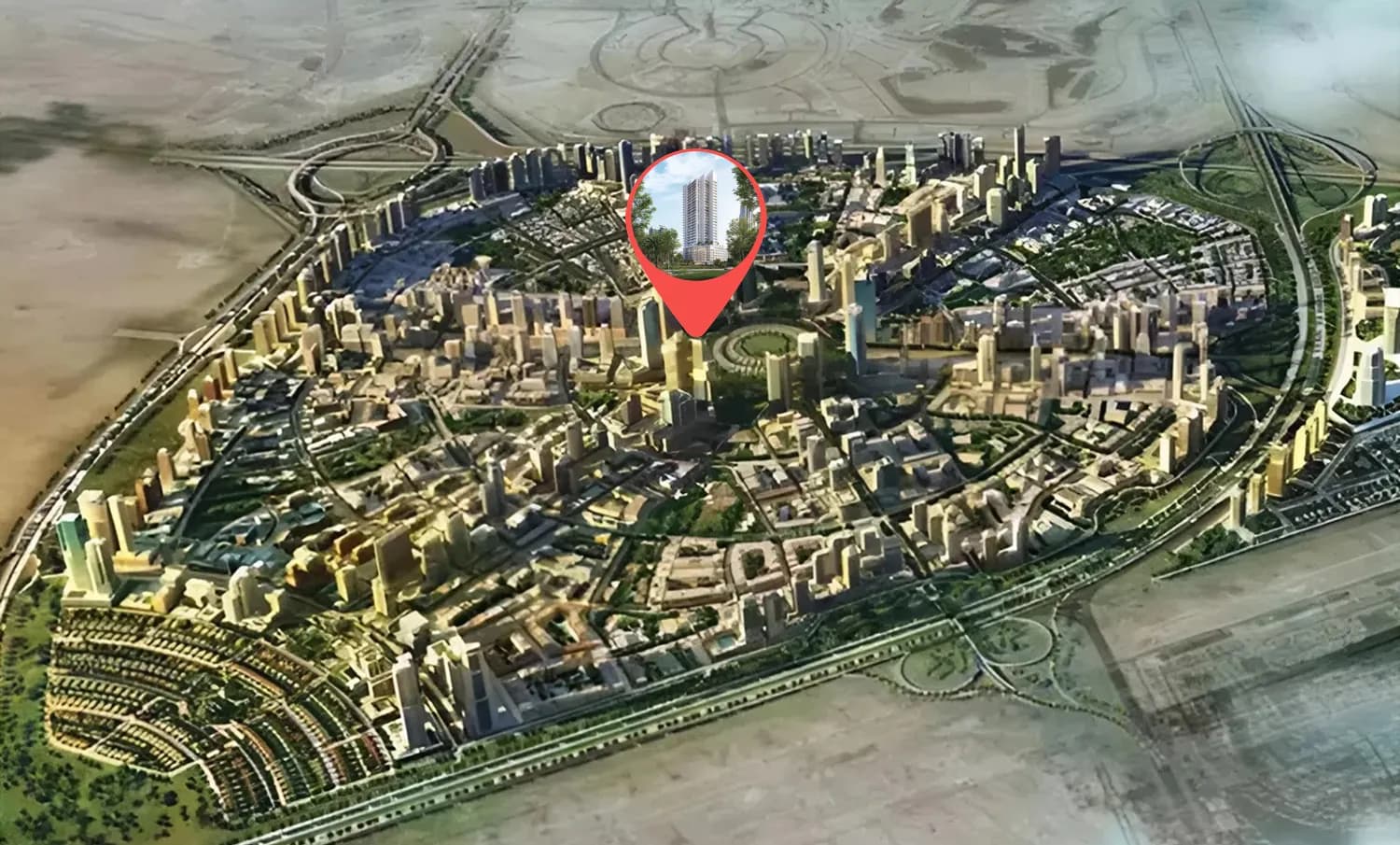 Avant Garde Residences 2 masterplan, Jumeirah Village Circle, Dubai