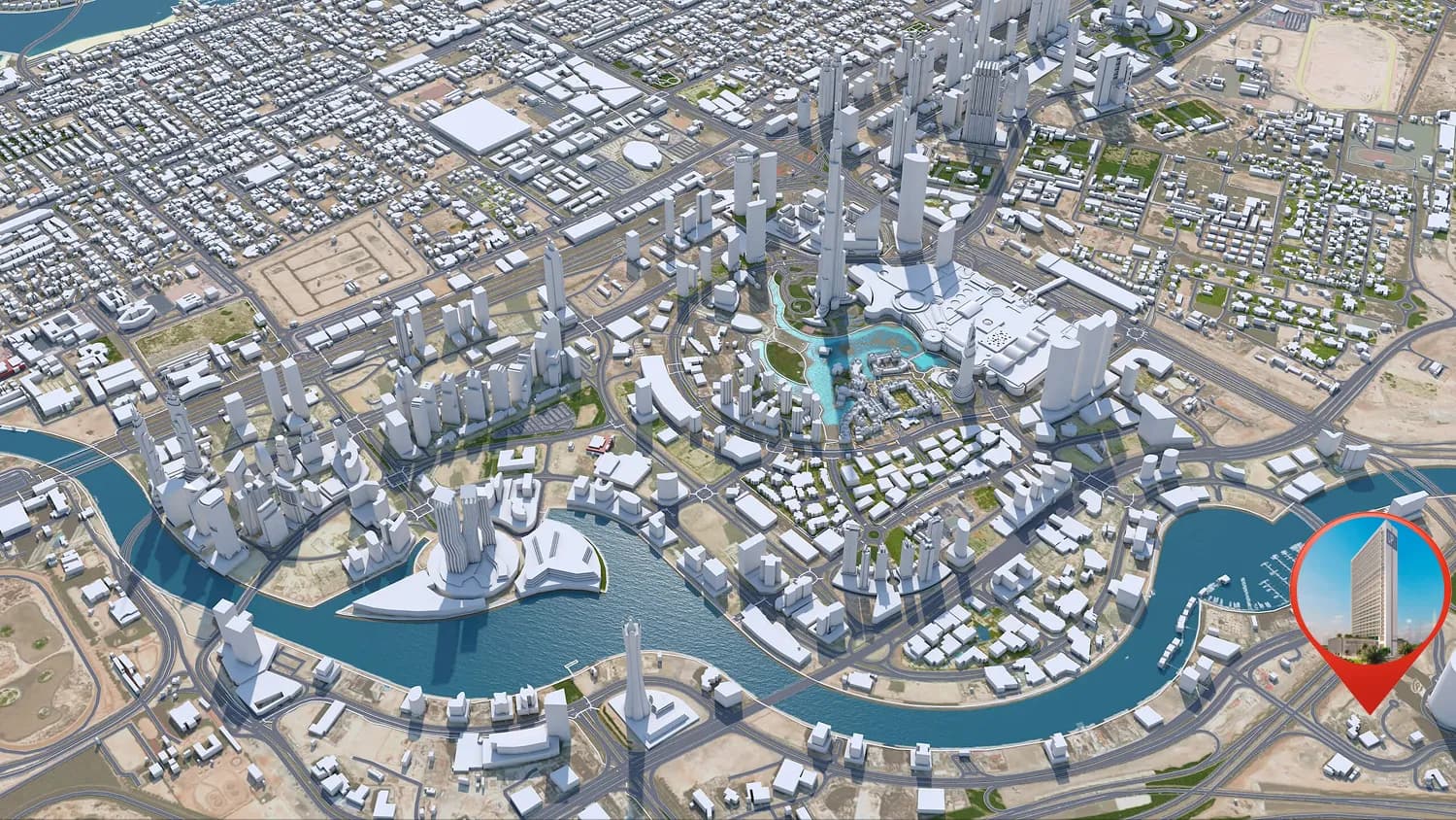 UPSIDE Living masterplan, Business Bay, Dubai