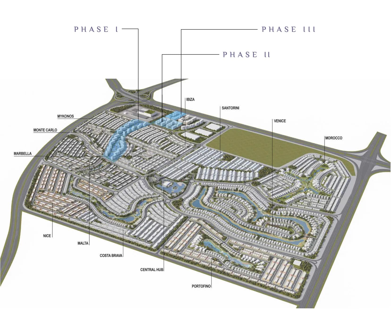 Damac Lagoons Views Phase 3 masterplan, Damac Lagoons, Dubai
