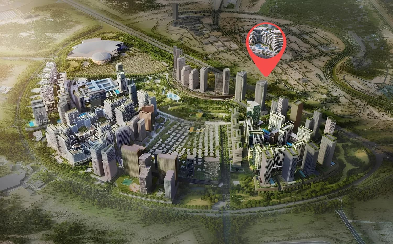 Barari Gate by ADE masterplan, Majan, Dubai