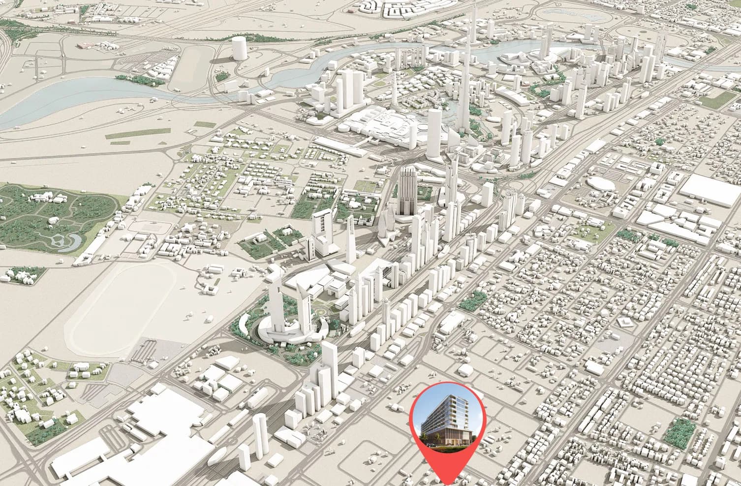 Linea by Holm masterplan, Al Satwa, Dubai