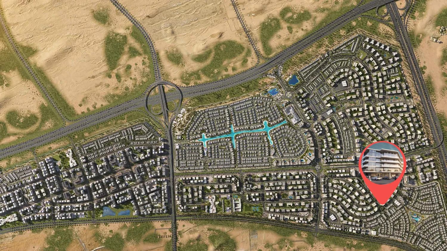 Cresswell Plaza masterplan, Dubai South, Dubai