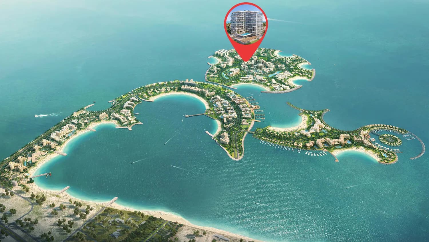 Aqua Maya masterplan, Al Marjan Island, Ras al-Khaimah
