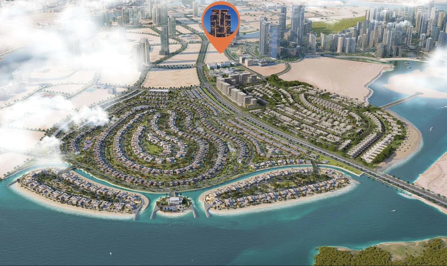 Rotana Residences North Tower masterplan, Abu Dhabi, Abu Dhabi