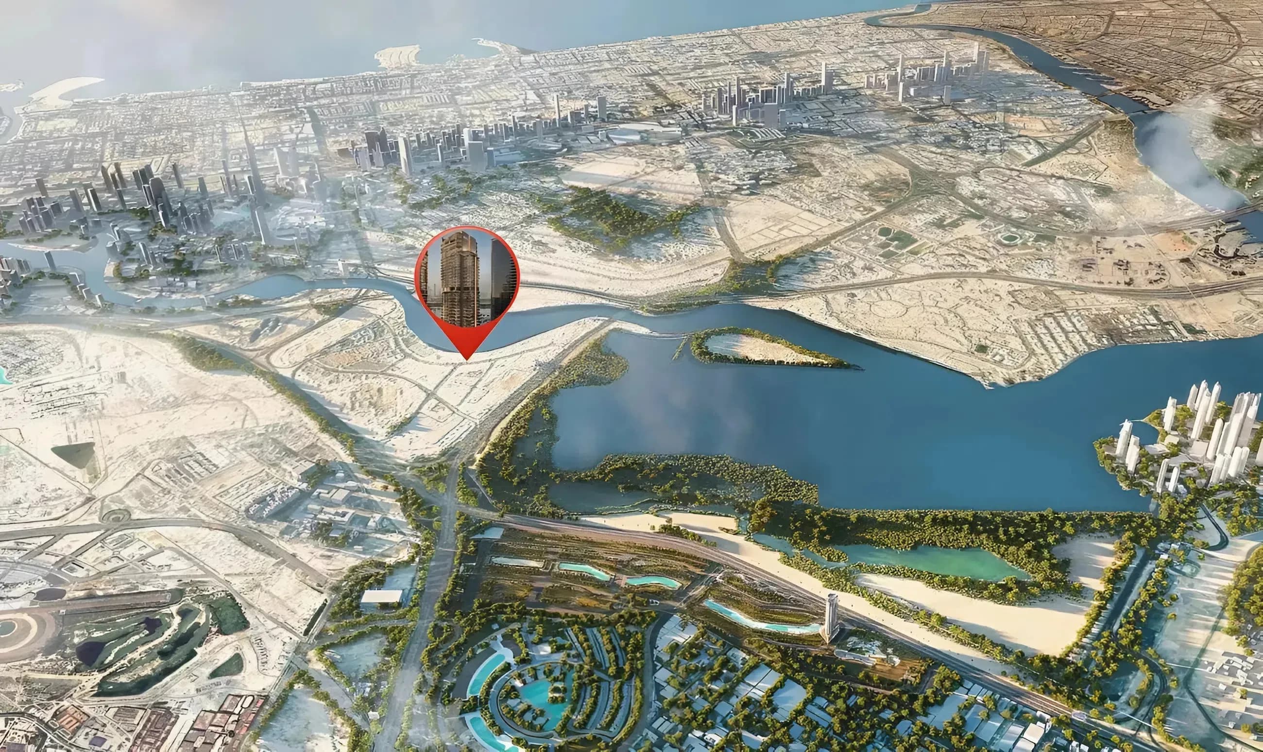 Artistry Two Residences masterplan, Dubai Design District, Dubai