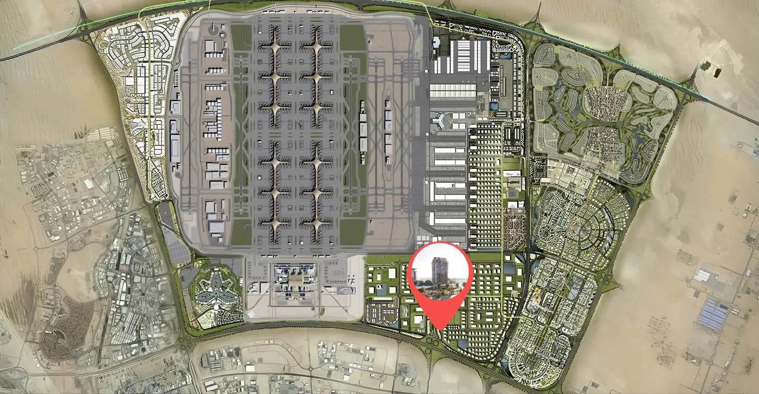 South Square Tower S1 masterplan, Dubai South, Dubai