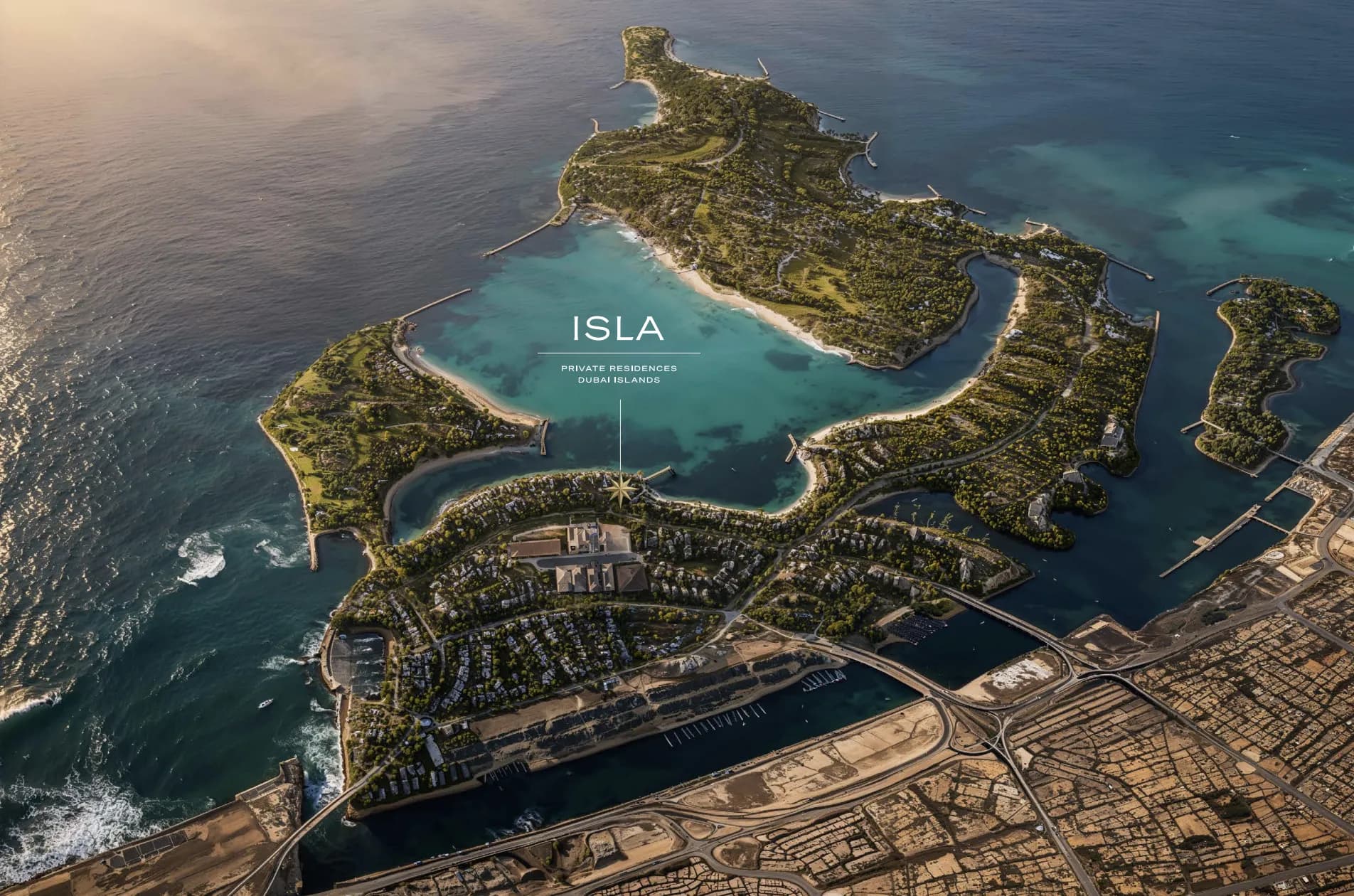 Isla Private Residences masterplan, Dubai Islands, Dubai