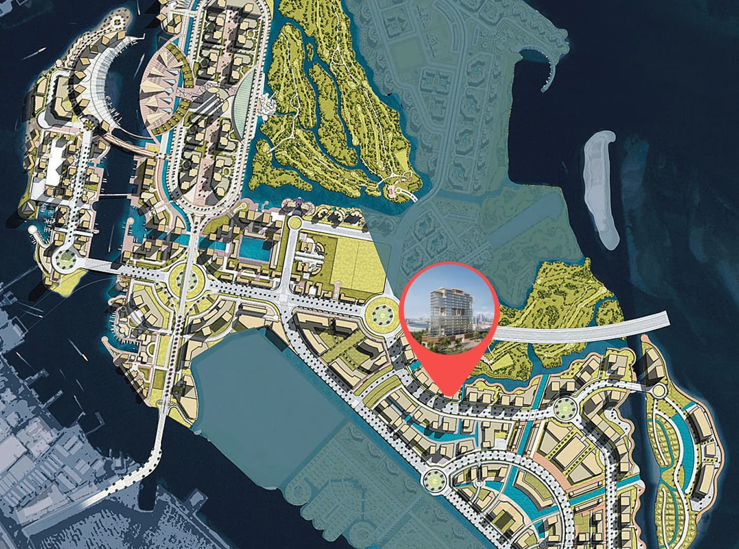 A1LA Residence masterplan, Abu Dhabi, Abu Dhabi