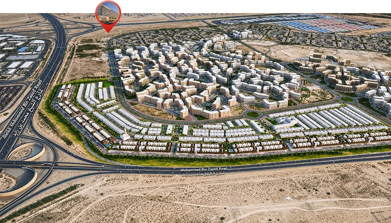 Listone Residence masterplan, Dubai International City, Dubai