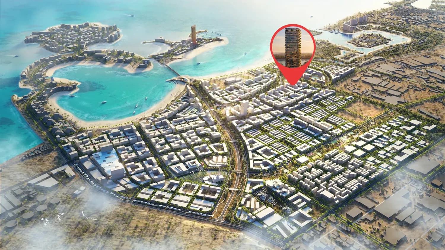 Le Château masterplan, Al Jazeera Al Hamra Industrial, Ras al-Khaimah