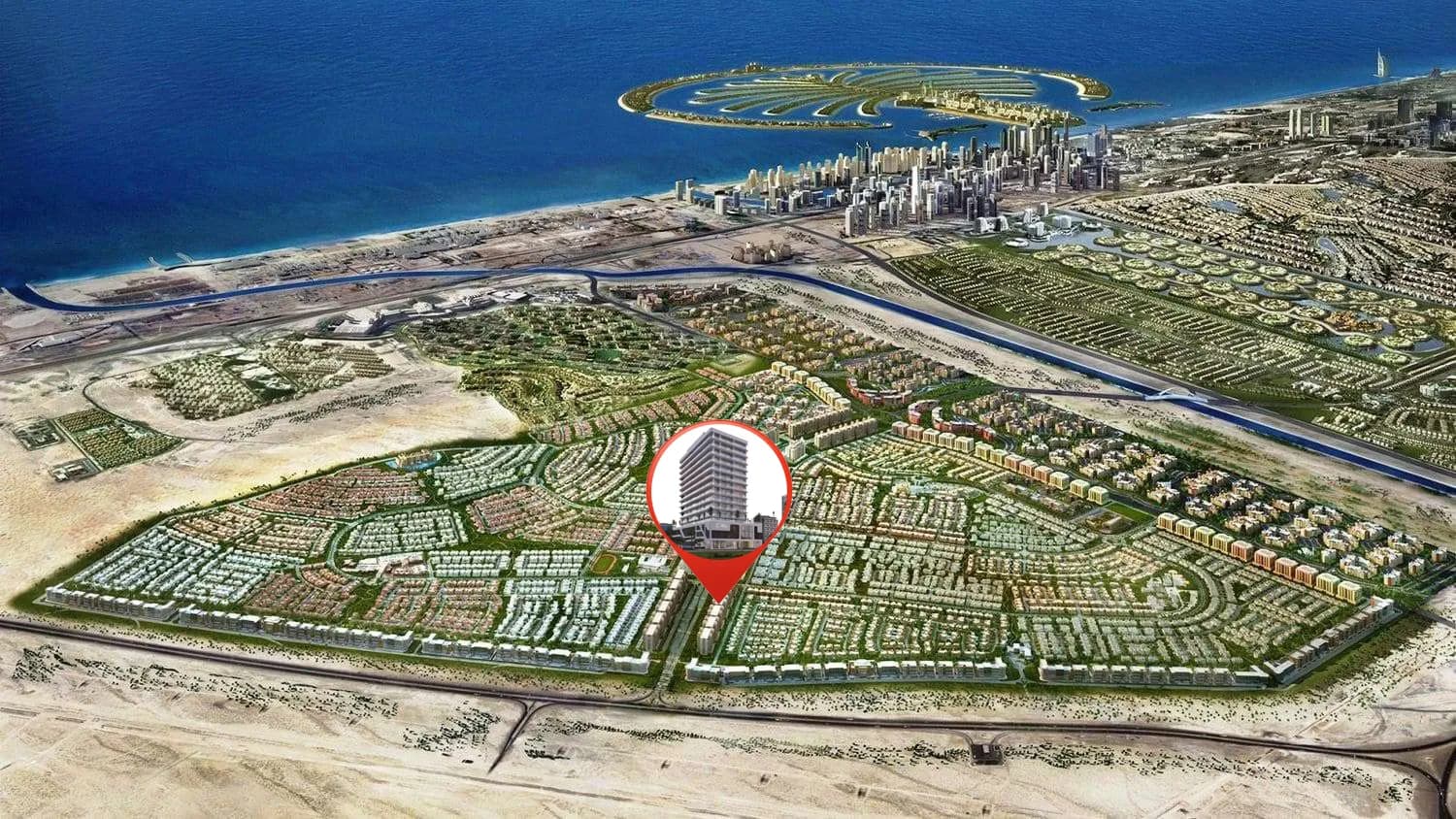 Casa Altia masterplan, Al Furjan, Dubai
