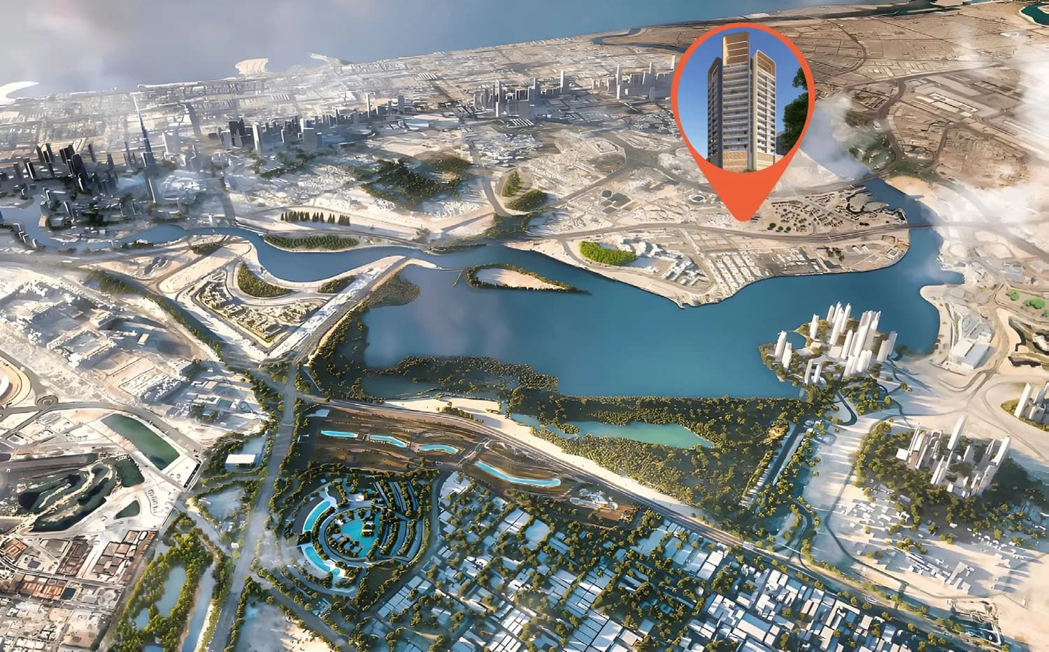 Creek Views 4 masterplan, Al Jaddaf, Dubai