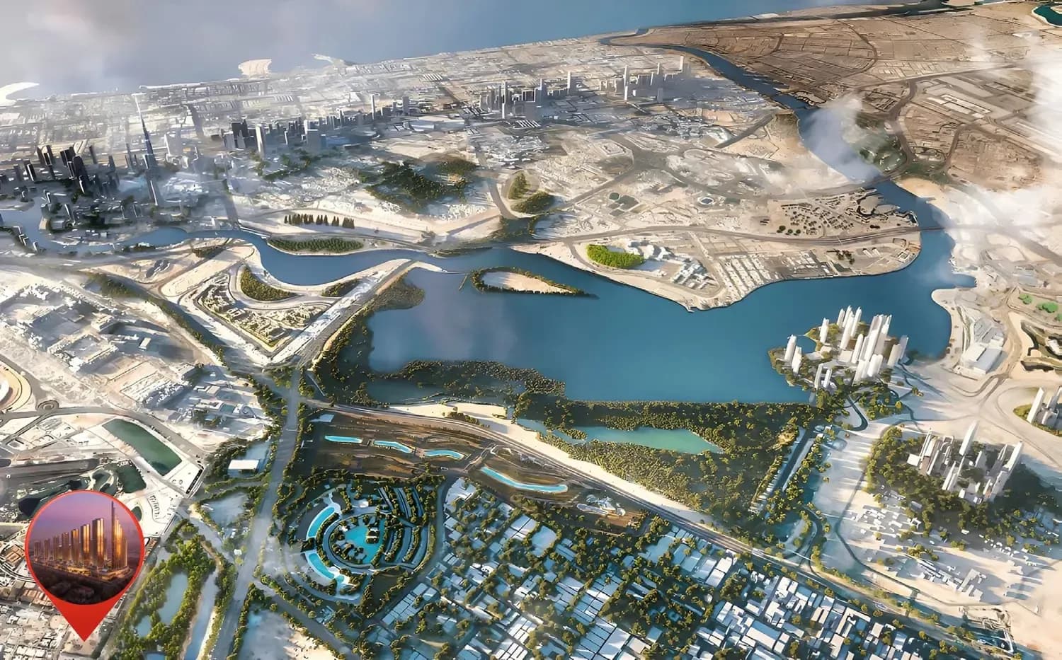 Project Maybach masterplan, Meydan (Nad Al Sheba  1), Dubai