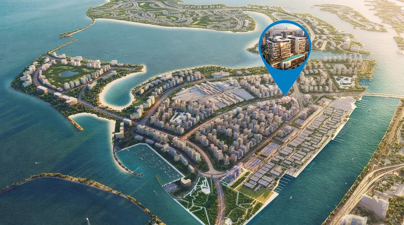 Kaia Residences masterplan, Dubai Islands, Dubai