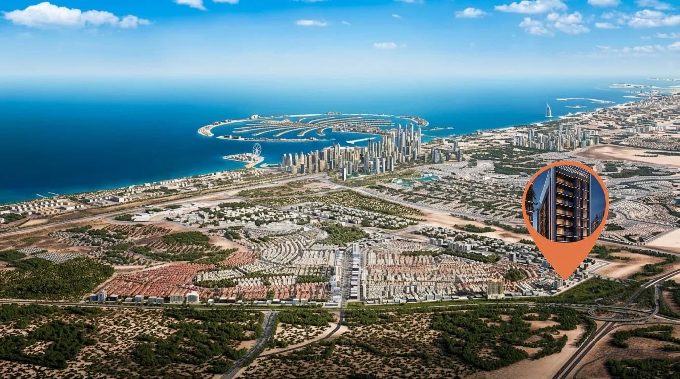 Maison Cannelle Residence masterplan, Al Furjan, Dubai