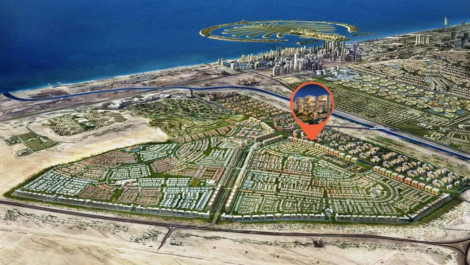 John Richmond District masterplan, Discovery Gardens, Dubai