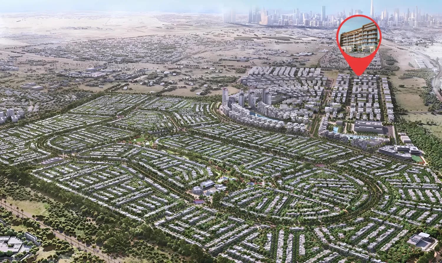 Ventana Residences masterplan, Dubai International City, Dubai