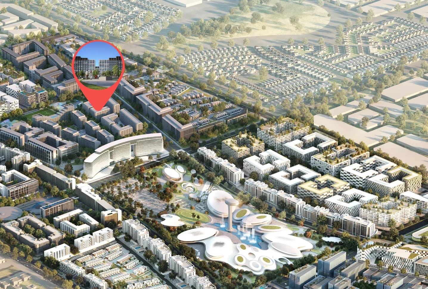 Jenna 1 masterplan, Muwaileh Commercial, Sharjah
