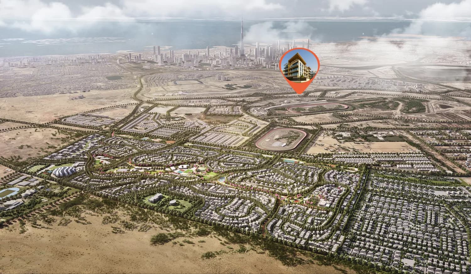 Flamingo LUX masterplan, Meydan (Nad Al Sheba  1), Dubai