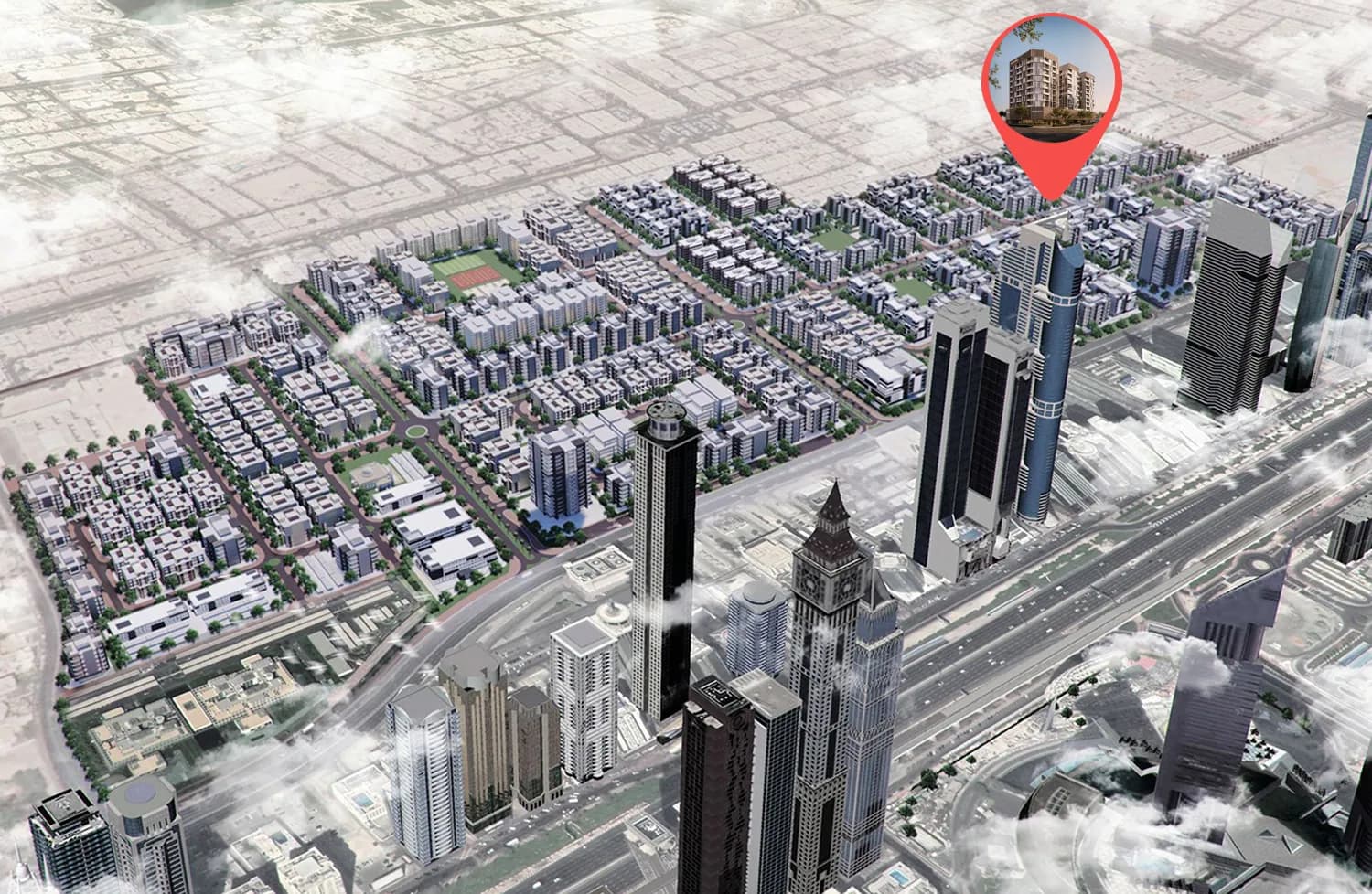 JAD 288 masterplan, Al Satwa, Dubai