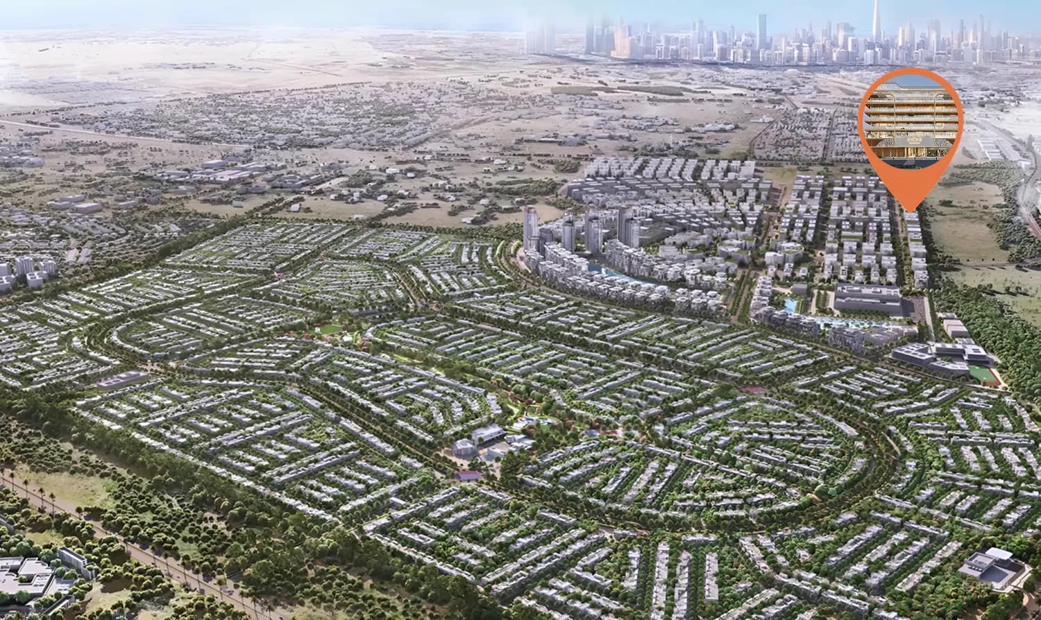 Kyomi Residences masterplan, Dubai International City, Dubai