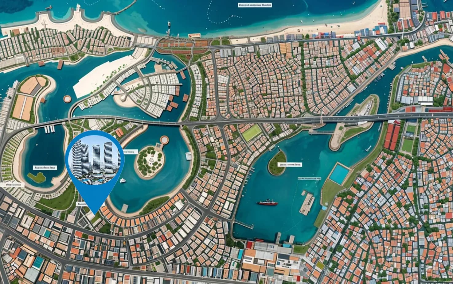 Linar masterplan, Al Mamzar-1, Sharjah