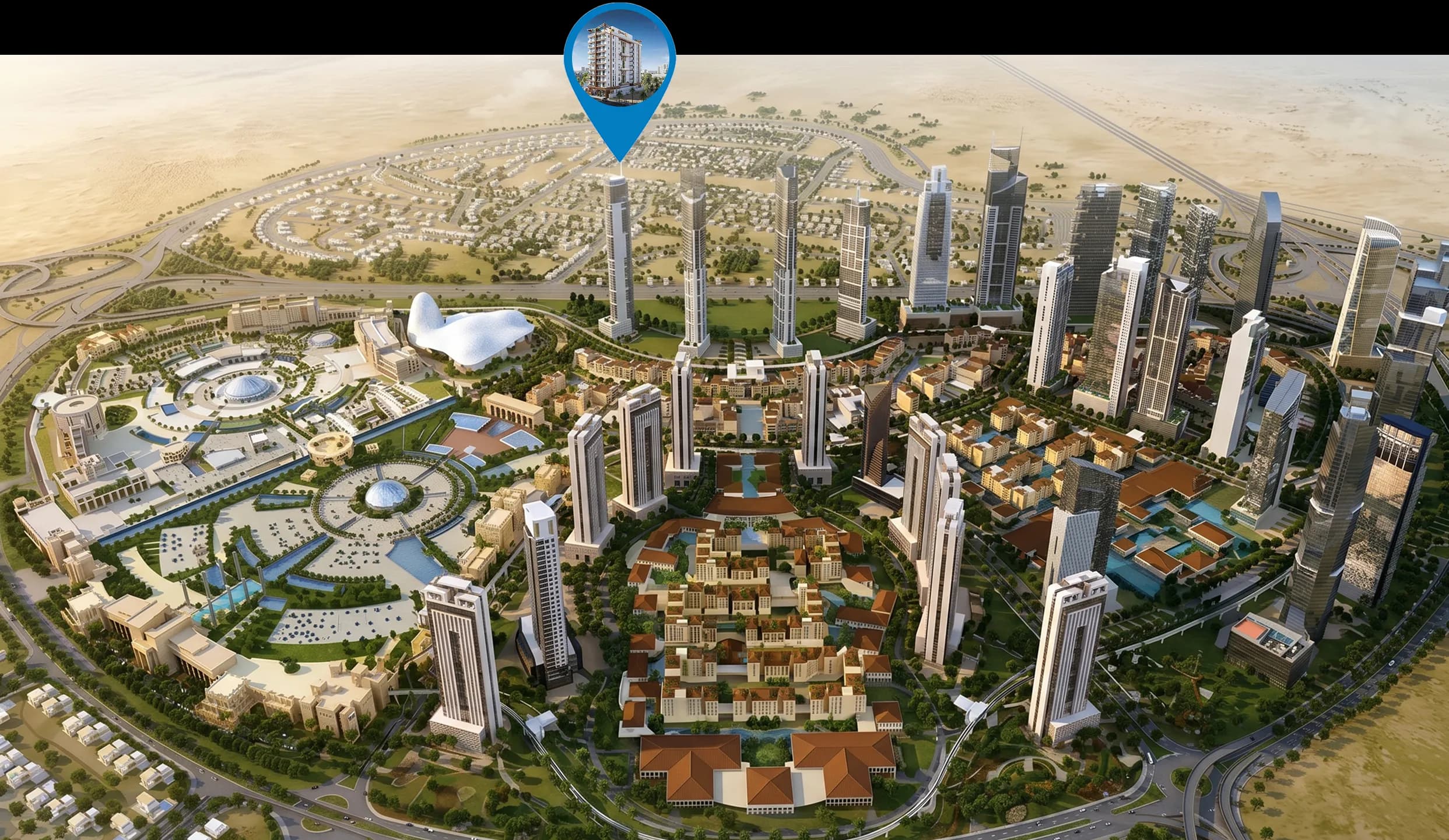 Blossom 40 masterplan, Majan, Dubai