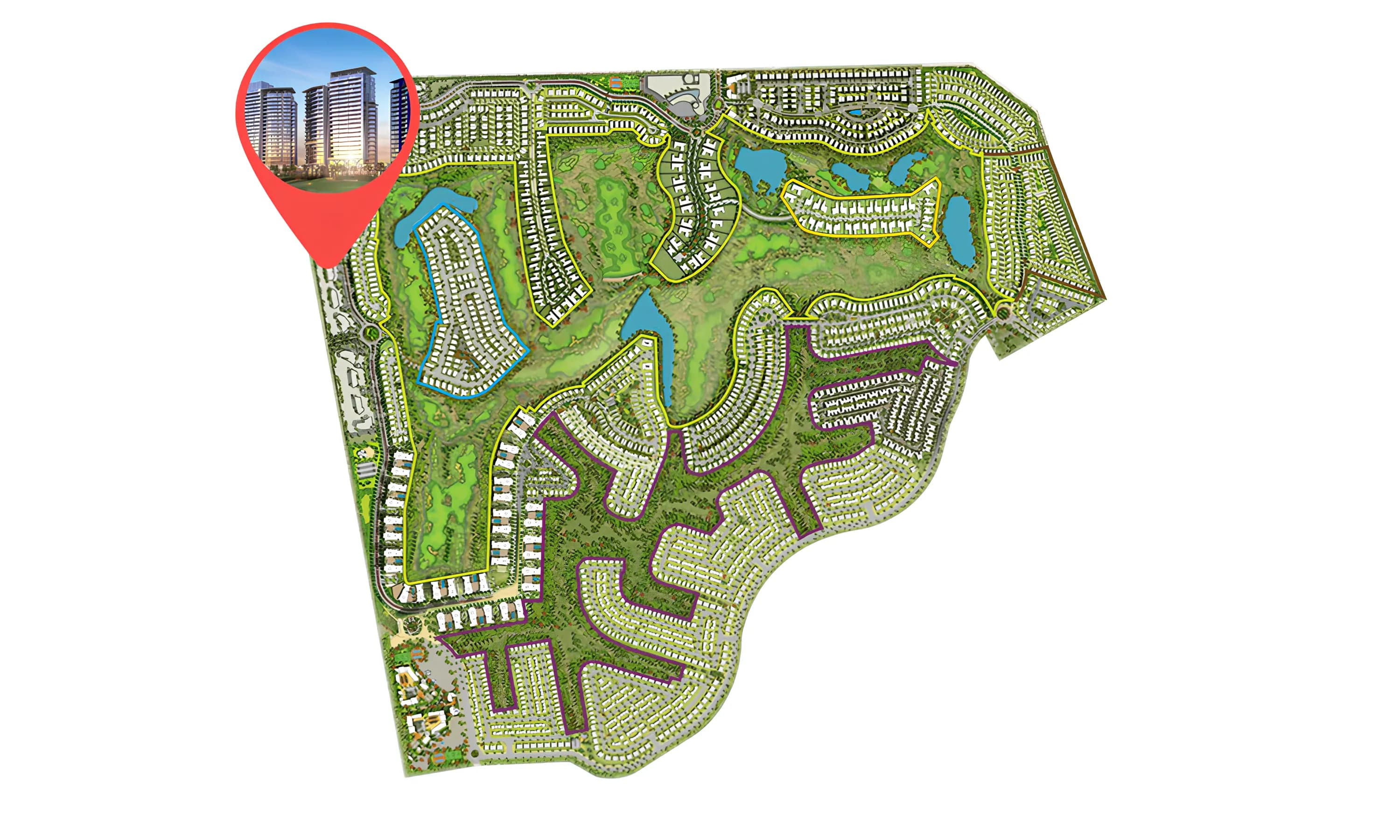 Damac Hills - Artesia masterplan, Damac Hills, Dubai