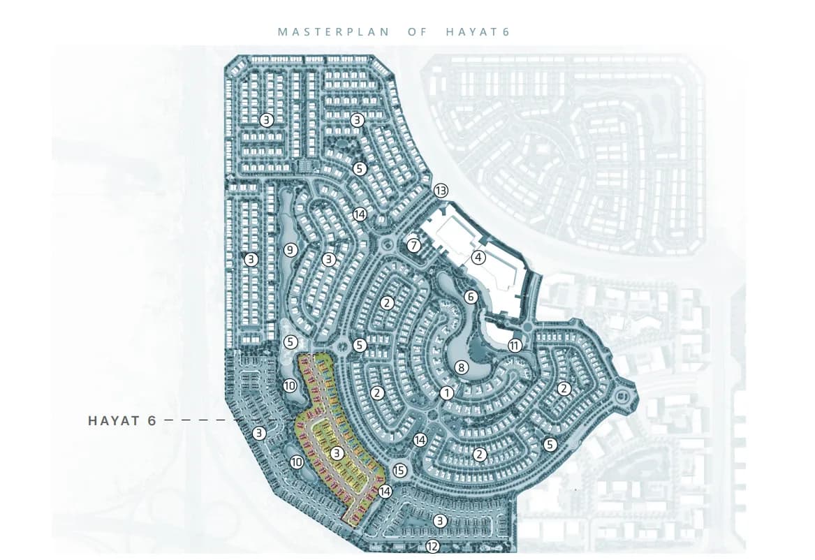 Hayat 6 masterplan, Dubai South, Dubai