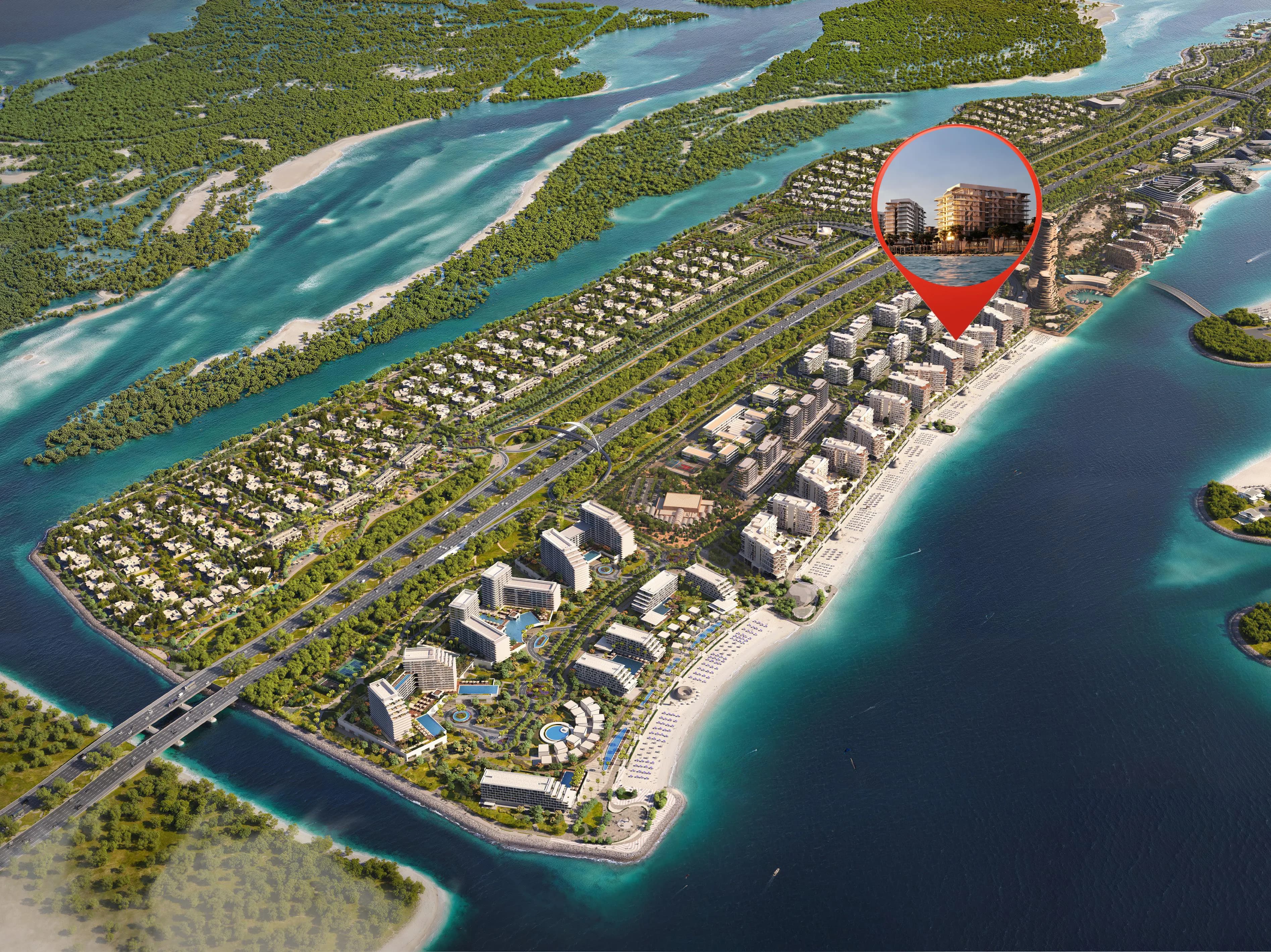 Fahid Beach Residences masterplan, Abu Dhabi, Abu Dhabi