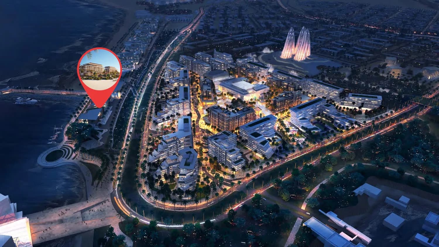 Nobu Residences Abu Dhabi masterplan, Abu Dhabi, Abu Dhabi