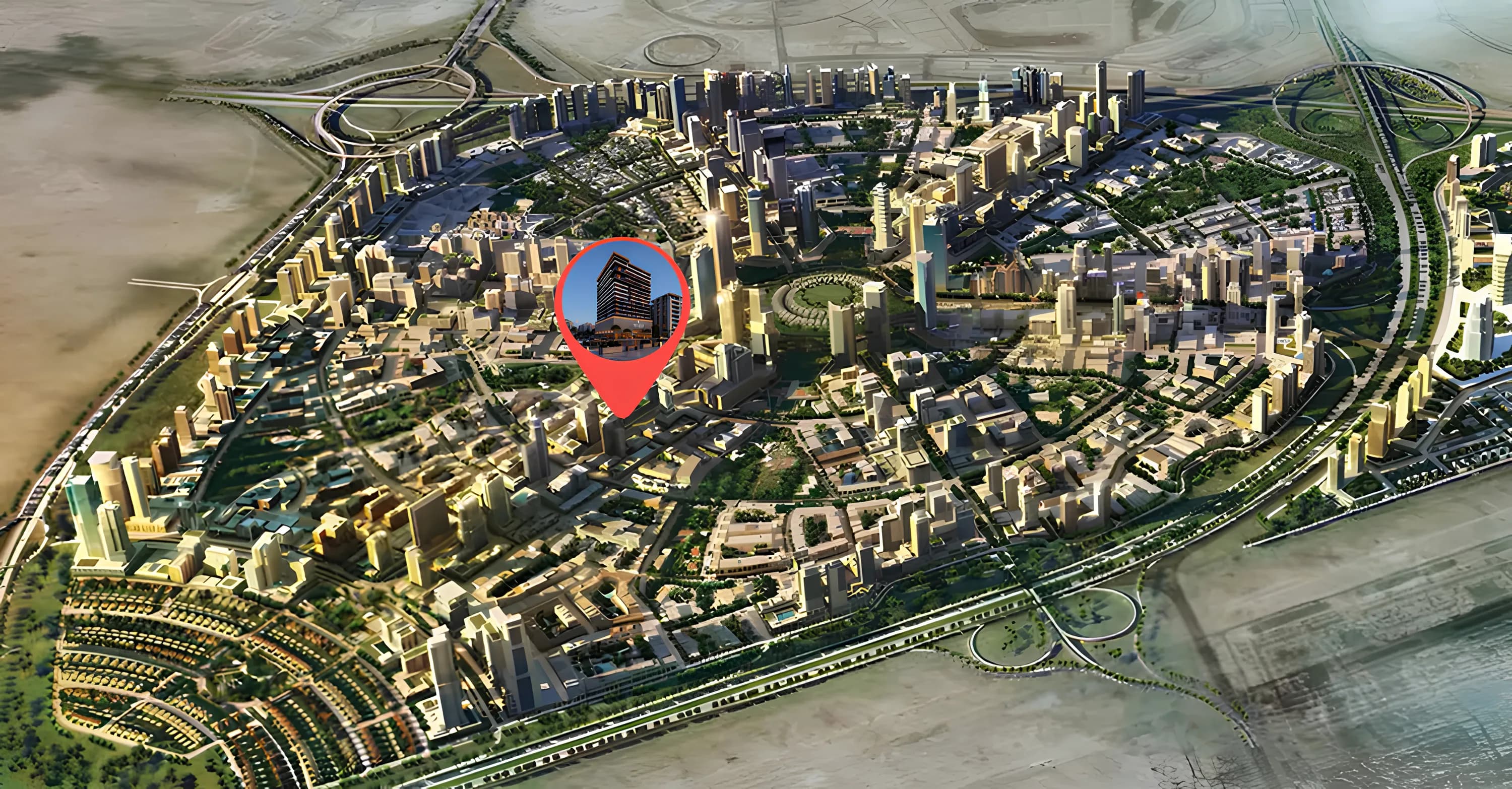 Beverly Crown masterplan, JVC (Jumeirah Village Circle), Dubai