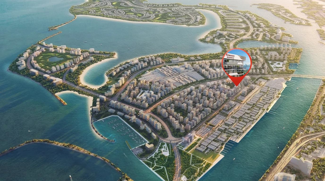 Ramada Residences by Wyndham at Dubai Islands masterplan, Dubai Islands, Dubai