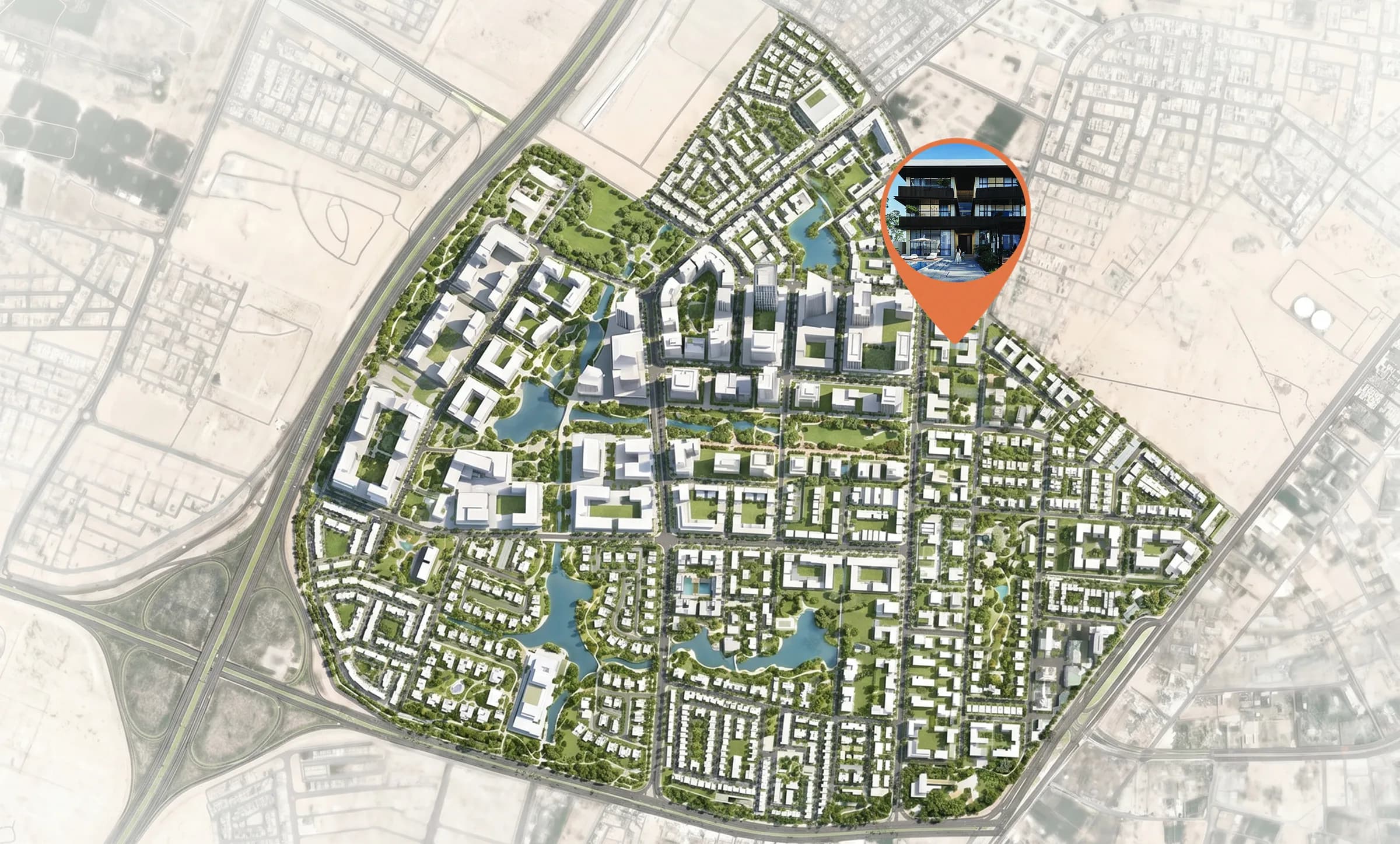 Kabbali Hills masterplan, Al Helio, Ajman