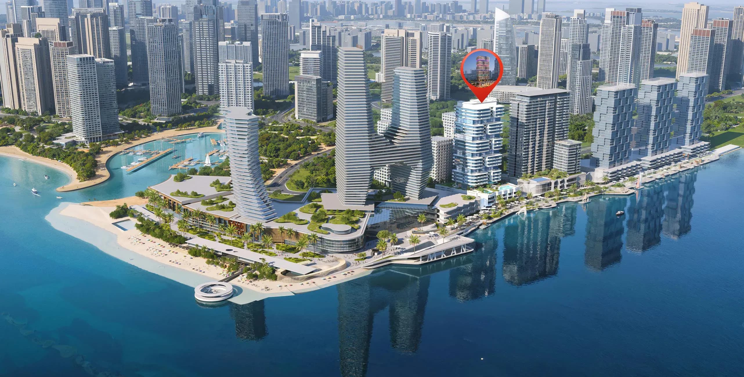 The Artery Residences masterplan, Abu Dhabi, Abu Dhabi
