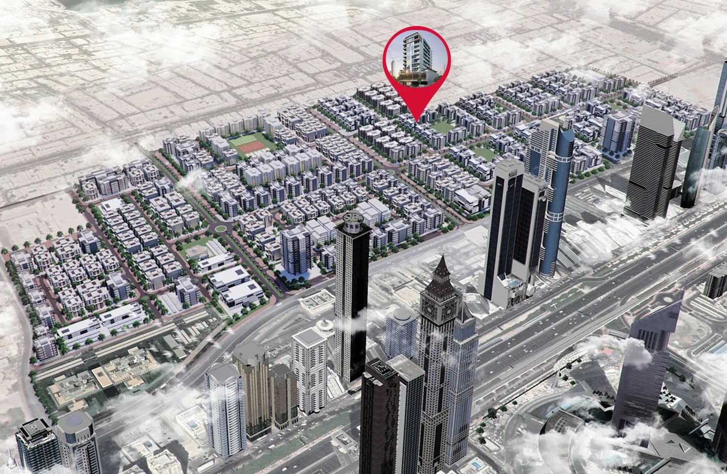 Brand Centro masterplan, Al Satwa, Dubai