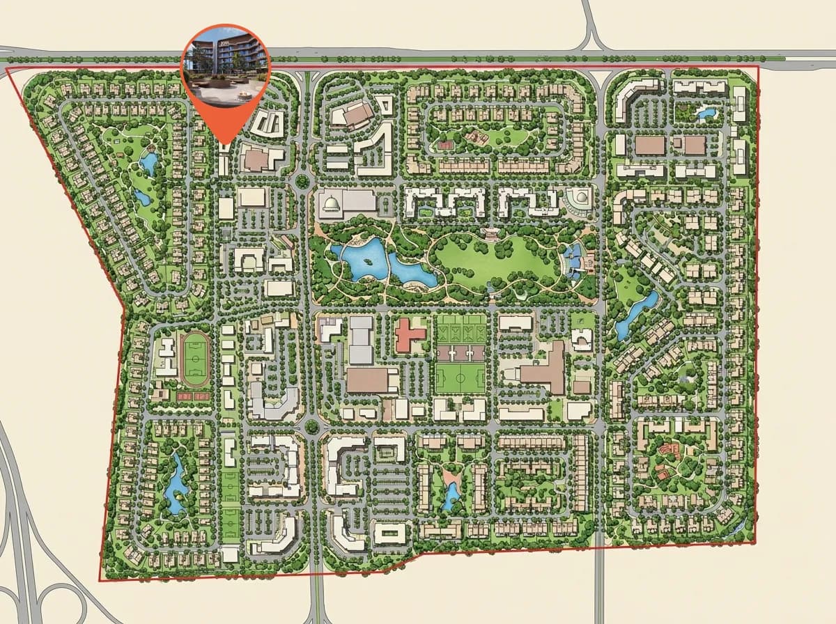 Mirari Lagoon by Zoya masterplan, Dubai Industrial City, Dubai