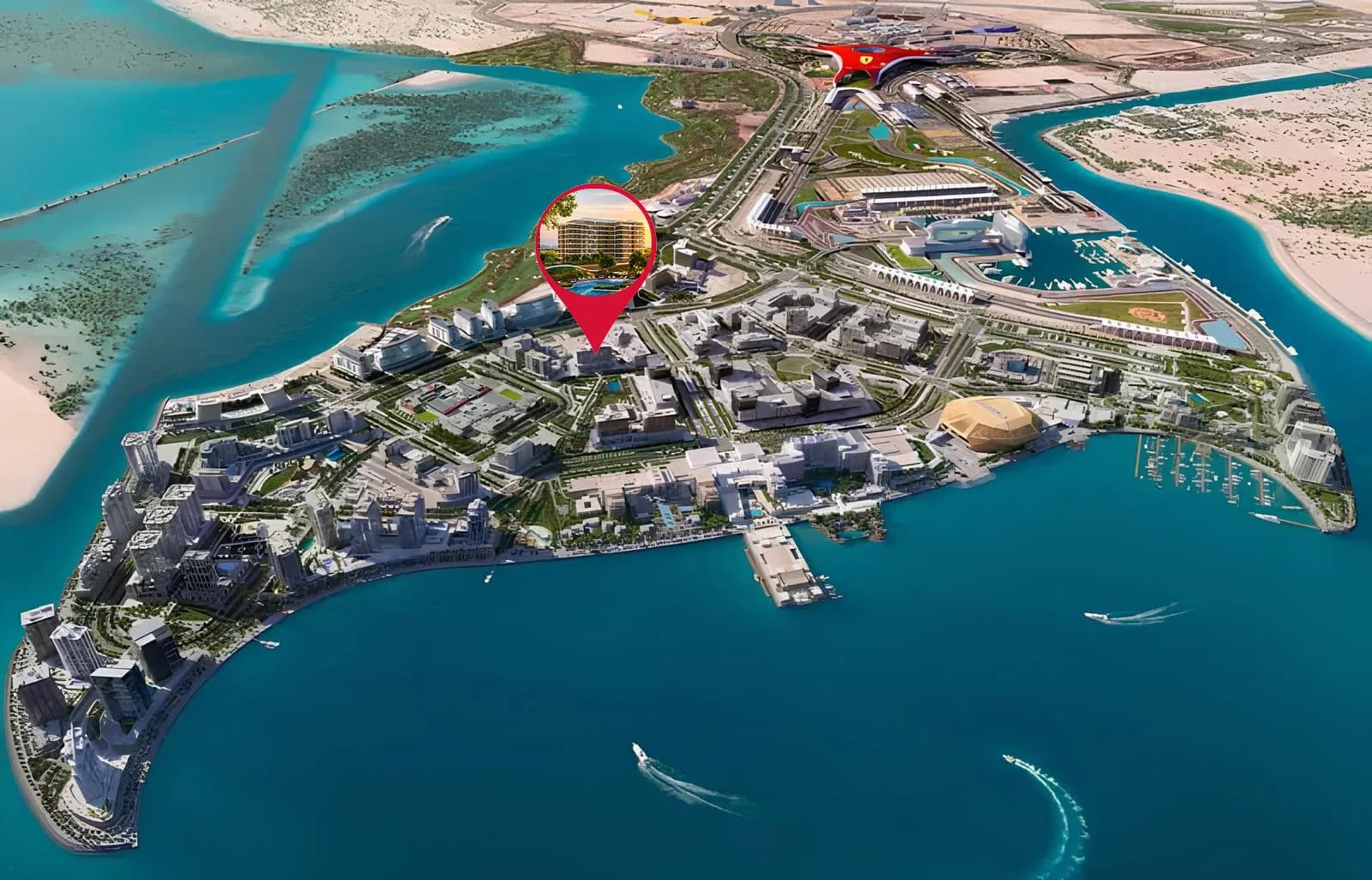 The Canopies at Yas Point masterplan, Abu Dhabi, Abu Dhabi