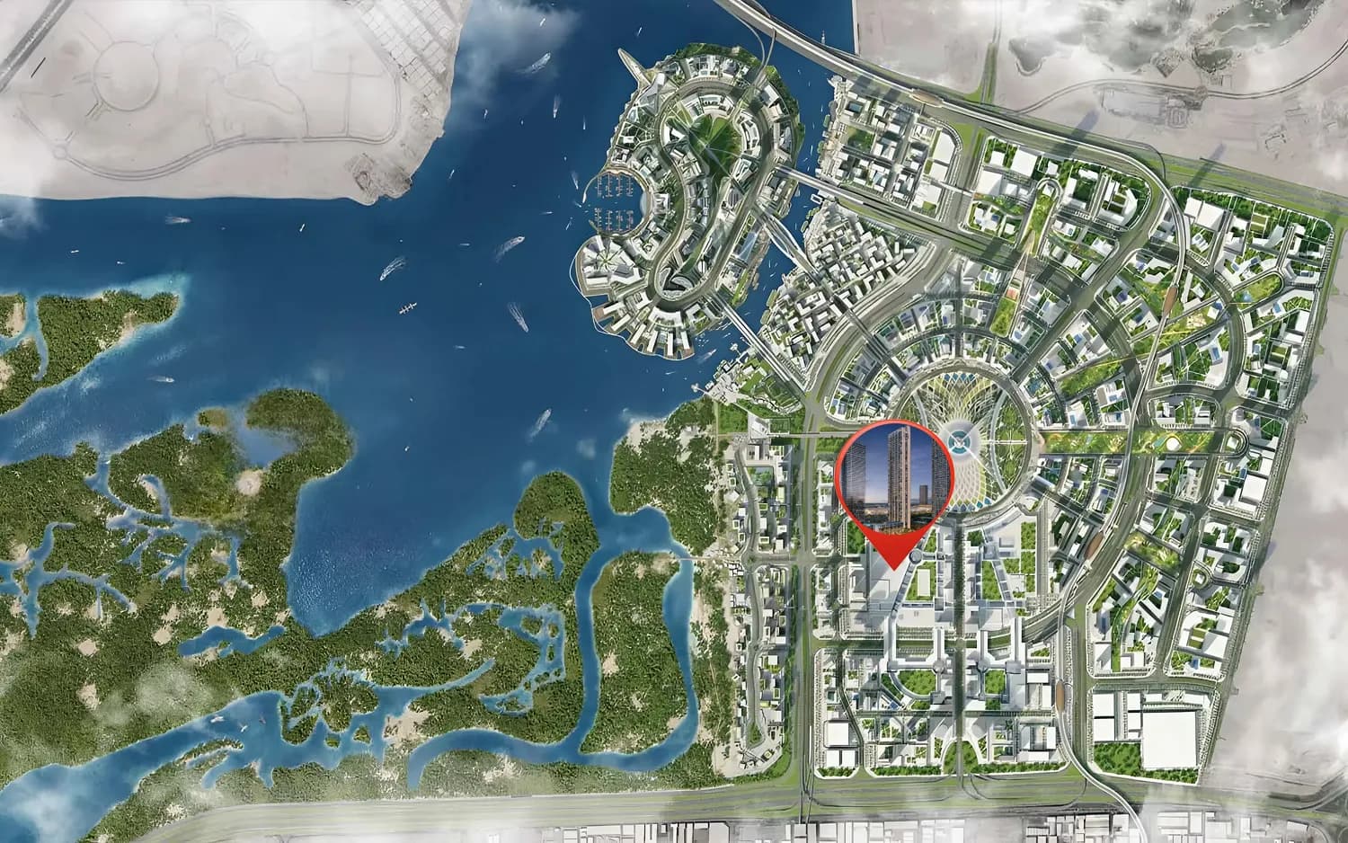 Valia masterplan, Dubai Creek Harbour, Dubai