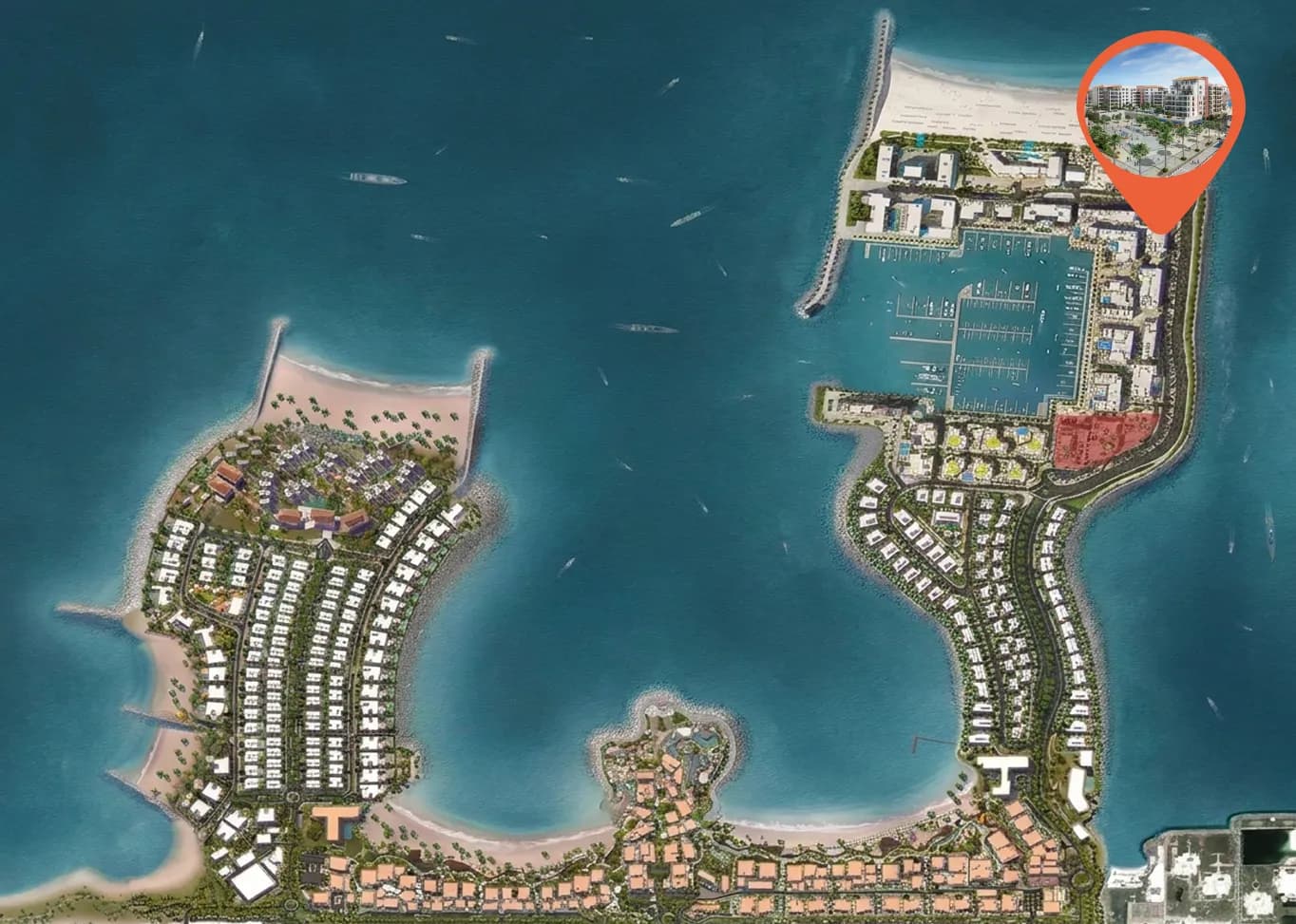 Port De La Mer masterplan, Jumeirah, Dubai